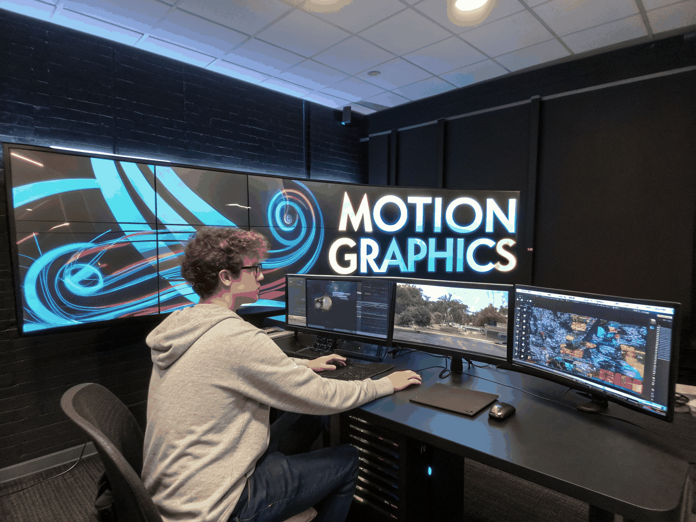 Dynamic social media content piece with fast-paced editing and motion graphics