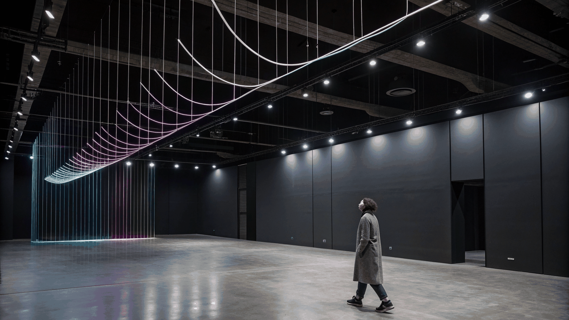 Large scale immersive media installation for global brand event